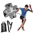 ANPOPO Bfsmile Running Speed Training 56" Parachute with Adjustable Strap, Free Carry Bag. Speed Chute Resistance Running Parachute for Kids Youth and Adults