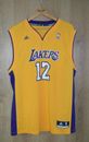 NBA Lakers Dwight Howard #12 Jersey Superman Vest Adidas Yellow Size L LARGE