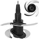 Chopping Blade Replacement Part for Ninja BN600C BN601 BN801 BN801C BL780C BL770 NF700C CT680SS Professional Food Processor, Nutri Ninja Kitchen System Crushing Blade for 64 oz Bowl