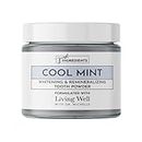Living Well with Dr. Michelle- Remineralizing & Whitening Tooth Powder Cool Mint-Contains hydroxyapatite, Strengthen, Protect, and Rebuild Teeth and Improve Your Health