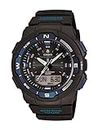 Casio Sports Japanese-Quartz Watch with Resin Strap, Black, 18 (Model: SGW500H-2BV)
