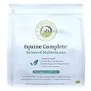 Wholistic Pet Organics Equine Complete: Horse Multivitamin for Total Body Health - Horse Supplement with Vitamins, Minerals, Prebiotics, Probiotics, Antioxidants and More - 4 Lb