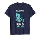 Divertida camiseta de ciclismo con plan de jubilación – regalo de bicicleta Camiseta
