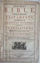 1753 KJV Bible Folio Leaves (Printed by Thomas Baskett) - MASSIVE FOLIO LEAVES !