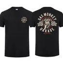 Amazing Male T Shirt Casual Oversized Essential Double-sided Gas Monkeys Garage T-shirt Men T-shirts