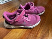 Nike Revolution Girls Jnr Pink Sneakers Runners Size 13 C