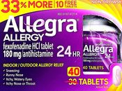Allegra Allergy Relief 40 Tablets*EXP:11/2025*(DMGD BOX)*FREE SHIPPING*
