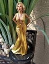 Actionfigur 1/10 sexy Marilyn Monroe Gold Dress Statue 16cm Figur Modell