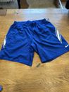 Nike Men Court Dry  9 Inch - Herren Tennisshorts - Gr. XL, Blau/Weiß 