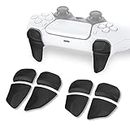 PlayVital BLADE 2 Pairs Shoulder Buttons Extension Triggers for ps5 Controller, Game Improvement Adjusters for ps5 Controller, Bumper Trigger Extenders for ps5 Controller - Black