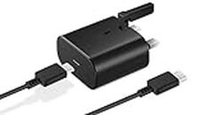 Samsung Fast Charger, IAKTD 25W USB C Charger Fast Charger Plug with 6.6FT USB C Cable for Samsung Galaxy S23/S23+/S23 Ultra/S22/S22+/S22 Ultra/S21/S21+/S21 Ultra/S20/S20+/S20 Ultra/Note 20/Note 10