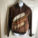 Vintage Studio One by Campus Women's Zip Up Virgin Acrylic Suede Sweater~ Size L