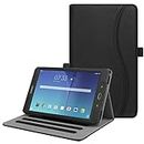 Fintie Case for Samsung Galaxy Tab E 8.0, [Corner Protection] Multi-Angle Viewing Stand Cover with Pocket for Galaxy Tab E 32GB SM-T378 / Tab E 8.0-Inch SM-T375 / SM-T377 Tablet, Black