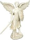 AngelStar Michael Archangel Figurine, 9-1/4-Inch, Beige