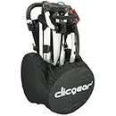 Clicgear LONGRIDGE CGWC01 Cubre Ruedas Clicgear Golf Trolley, Negro