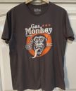 Gas Monkey Garage Gray Short Sleeve Crew Neck T-Shirt Men's Size Large