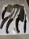 Miracle Blade III 5 Pc Knife Set Chop N Scoop Filet Rock N Chop Slicer 4 of5 New