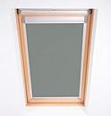Bloc Skylight Blind for Velux Roof Windows Blockout, Pewter, 102