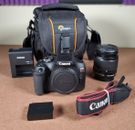 Canon EOS Rebel T7 Digital Camera - Nice Shape! - Bundle W/ Lens - Tested - READ