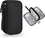 Organizer Travel Case,  Small Carrying Tech Kit for Electronics and Accessories,