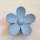 Pinza para el pelo azul con forma de flor nuevo accesorios complementos regalo