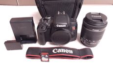 Canon Rebel T6i / 750D DSLR Camera w/Canon 18-55mm STM lens+Case+SD Card - Nice