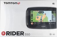 NUEVO TomTom Rider 550 4,3" Juego de Dispositivos GPS Mapas del Mundo Wi-Fi Actualizaciones Velocidad del Tráfico