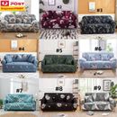 Sofa Covers High Stretch Lounge Slipcover Floral Leaf Pattern 1 2 3 4 Seaters Co