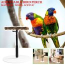 Stable Bird Parrot Training Exercise Adjustable Playstand Cagea I2S0
