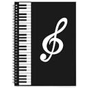 BestSounds Manuscript Paper, Blank Staff Paper Sheet Music Composition Notebook Piano Accessories Gifts, 50 Pages 10 Staves (#D)