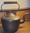 Mid Century Copper Kettle, camping, woodstove, fireplace