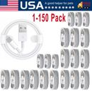 Lot USB Data Fast Charger Cable Cord For Apple iPhone 5 6 7 8 X 11 12 13 14 MAX