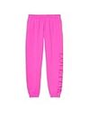 Victoria's Secret Pink Fleece Classic Sweatpants, Women's Pants, Pink (M)
