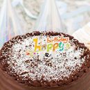 Restaurantware Top Cake Assorted Paper Happy Birthday Cake Topper - Jungle Safari - 3 3/4" X 2 3/4" - 100 Count Box | 2.75 W x 0.1 D in | Wayfair