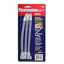 Ready America Flextension Caulking Tube Tip, Reusable and Removable Caulk Gun Nozzles for Hard to Reach Areas, Bends up to 180 Degrees, Caulking Tips, 3-Pack