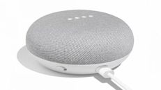 Google Nest Mini (2nd generation) - Smart Small Speaker - Chalk Grey