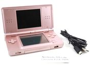Nintendo DS Lite Console Handheld [Metallic Pink] USB Charging Cable TESTED