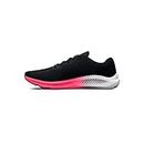 Under Armour Women's UA Charged Pursuit 3 Running Shoes, Cushioning visivo Donna, Nero, 40.5 EU