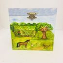 Enchantmints Horse Ranch Musical Jewelry Box Music ~ My Old Kentucky Home