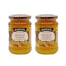Mackays Seville Orange Marmalade Jam For Bread | Made In Small Batches | Vegan | No Artificial Color And Flavor | Gluten Free | Natural Fruit Jam With Real Fruits - 340g (pack of 2)