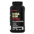 GNC Mega Men 50 Plus Multivitamin | 120 Tablets | 37 Premium Ingredients | Promotes Prostate Health | Boosts Immunity | Protects Heart & Vision | Supports Memory | Formulated In USA