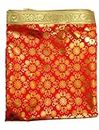 Lakshmi Maa Collection's Rumala Sahib Double Set Red Shade with Beautiful gota (4 PEC.)