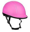 TuffRider Starter Basic Equestrian Horse Riding Helmet - Hot Pink - Medium