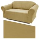 Stretch Suede Sand Furniture Slipcover Sofa 735