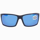 Costa Del Mar REEFTON Blackout Blue Mirror Sunglasses 580G Glass RFT 01 OBMGLP