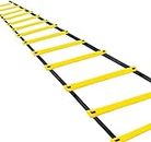 PSE Sports 2 Meter Fitness Agility Ladder Training Equipment Set for Football |Yellow|
