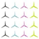 Gemfan Hurricane 3016 3-Blade Props with 1.5mm for 1108-1308 Brushless Motor RC Drone FPV Racing Toothpick 16pcs 8CW 8CCW