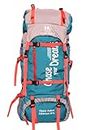 Hyper Adam 65 Ltr Travel Trekking Bag For Men, Sea Green Rucksack Travel Backpack For Outdoor Sport Camp, Hiking,Trekking (Extra Large Size)