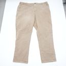Old Navy Pants Men's XL Beige Stretch Cotton Regular Fit Zip Fly Slash Pockets