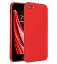 LOXXO ® Back Cover for iPhone 6 Plus/ 6S Plus (Silicone, Solid)- Red